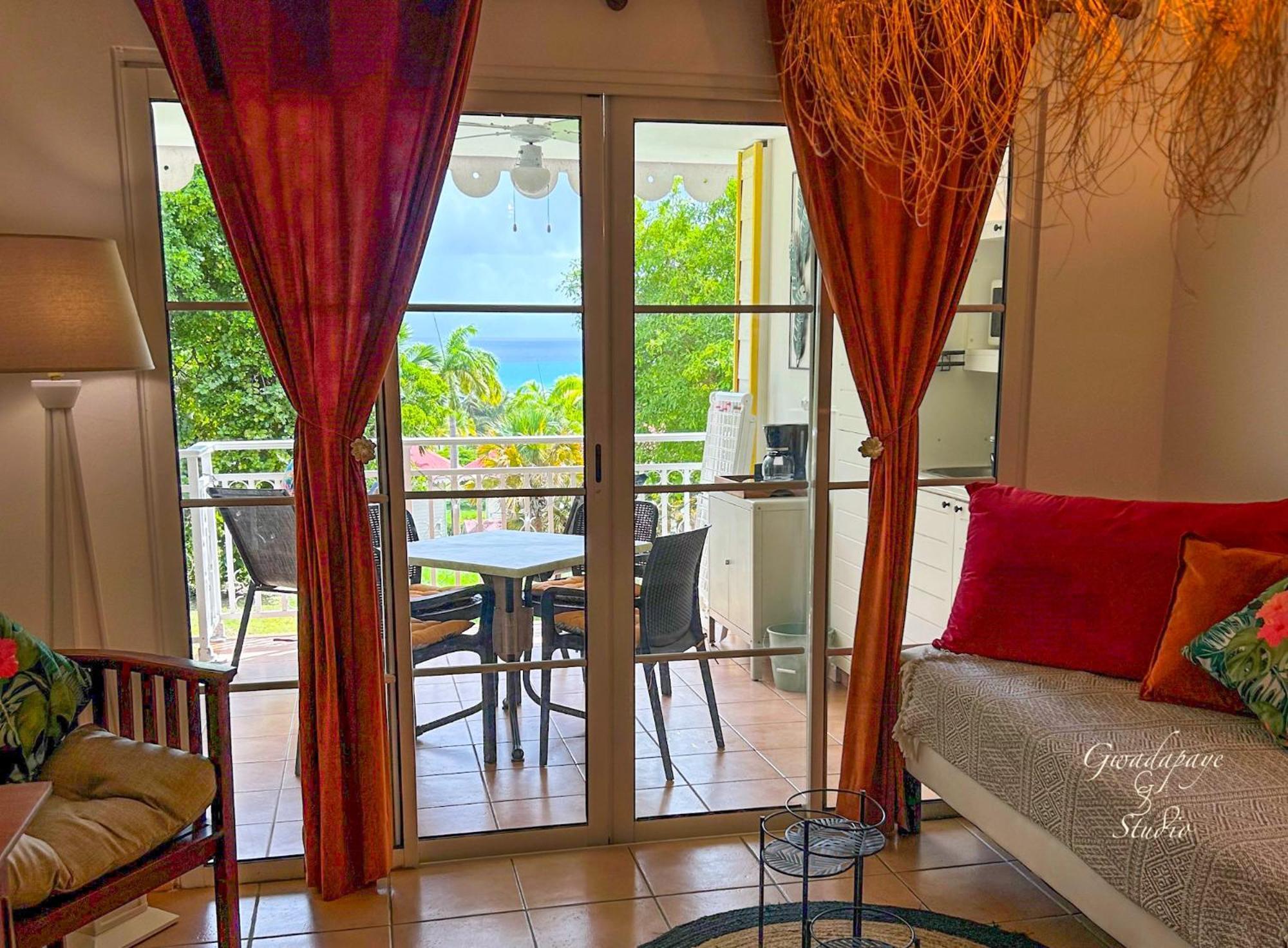 Vue Exclusive Mer Et Volcan, Village Vacances Avec Plage Et Piscine, Les Gwadastudios ساينت آن المظهر الخارجي الصورة